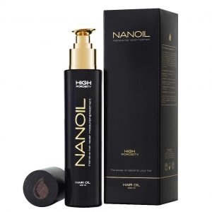 naturalny olejek do włosów - Nanoil